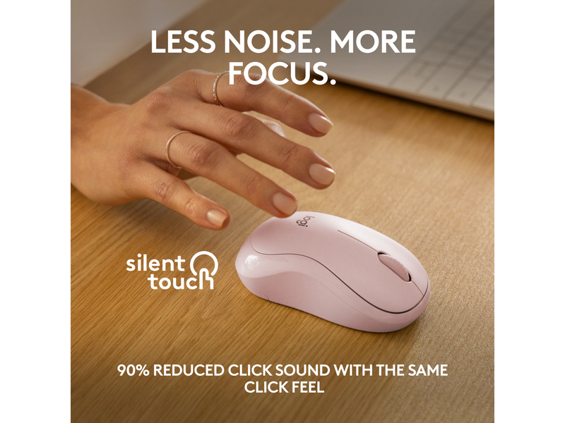 Logitech M240 Silent Bluetooth Mouse, Wireless, Compact, Portable, Smooth