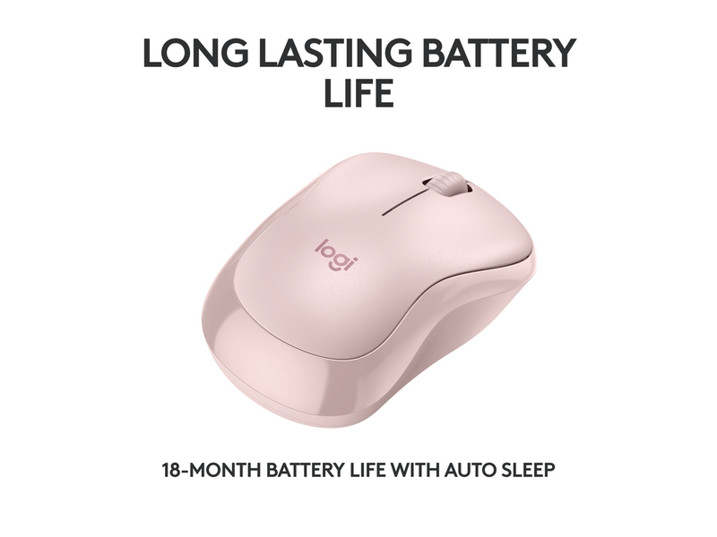 Logitech M240 Silent Bluetooth Mouse, Wireless, Compact, Portable, Smooth