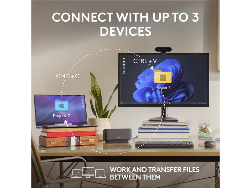 Logitech MX Anywhere 3S Compact Wireless Mouse, Fast Scrolling, 8K DPI