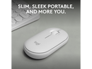 Logitech Pebble 2 M350s Mouse, Slim, Compact design, Bluetooth® Wireless,