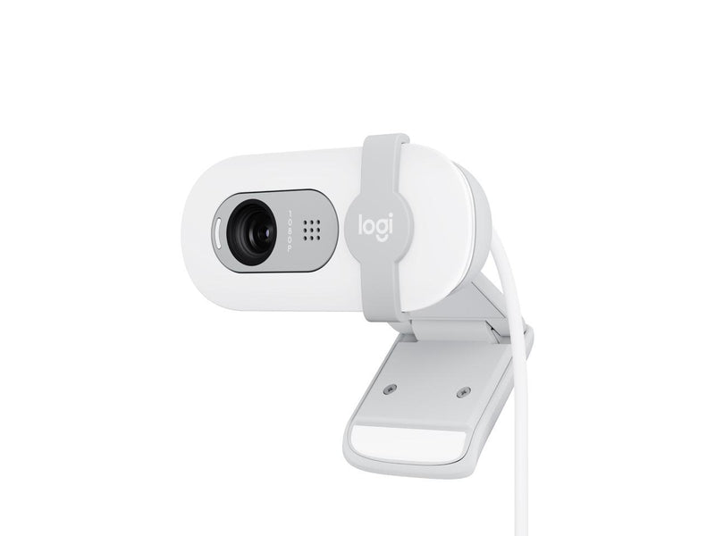 Logitech Brio 100 Full HD Webcam for Meetings and Streaming, Auto-Light Balance,