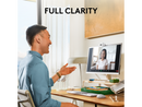 Logitech Brio 100 Full HD Webcam for Meetings and Streaming, Auto-Light Balance,