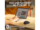 Logitech M240 Silent Bluetooth Mouse, Wireless, Compact, Portable, Smooth