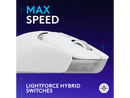 Logitech G309 LIGHTSPEED Wireless Gaming Mouse, Lightweight, LIGHTFORCE Hybrid