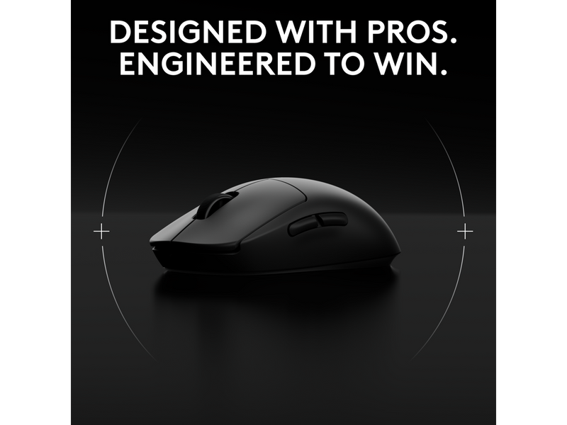 Logitech G PRO 2 LIGHTSPEED Wireless Gaming Mouse, Right- or Left-Handed Mouse