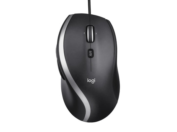 Logitech - M500s Advanced Wired Optical Mouse with Hyper-fast Scrolling & Tilt -