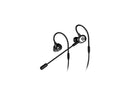 SteelSeries Black TUSQ Single 3.5mm, 4-pole plug Connector Earbud Gaming Earbuds