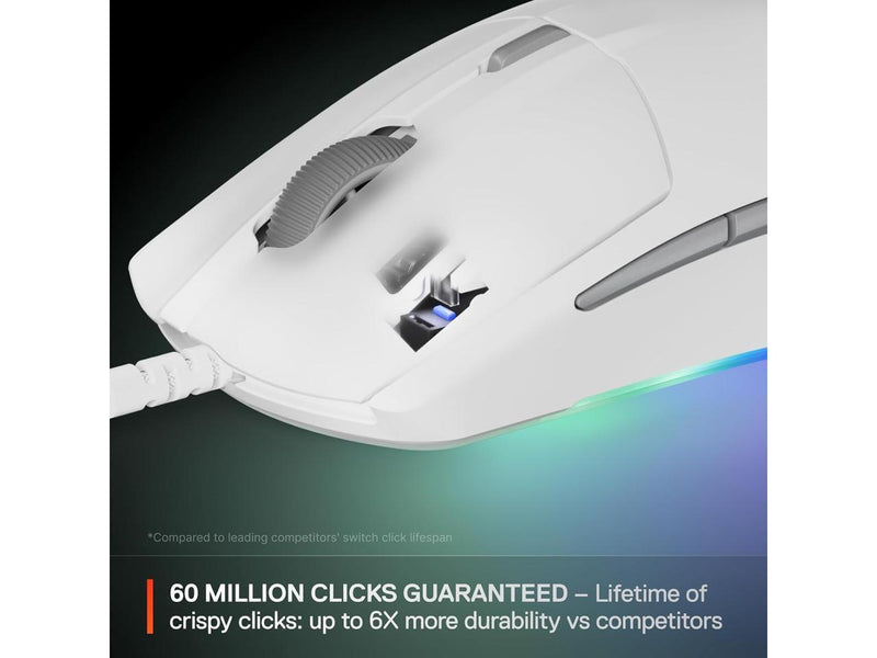 SteelSeries Rival 3 Gen 2 Gaming Mouse — 8500 DPI TrueMove Core Optical Sensor,