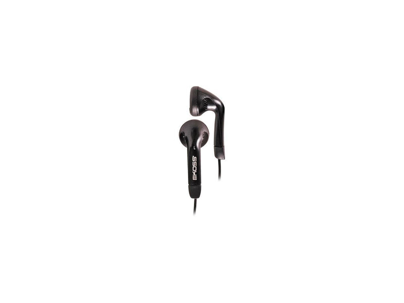 KOSS Black KE5K (175481) 3.5mm Connector Earbud Earphone (Black)