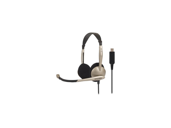 KOSS 178188 USB Connector Supra-aural On-Ear Over-the-Head Stereophone Headset