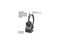 Poly - Voyager 4320 UC Wireless Headset + Charge Stand (Plantronics) -