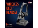 Poly Savi 7310 Ultra-Secure Wireless DECT Headset System