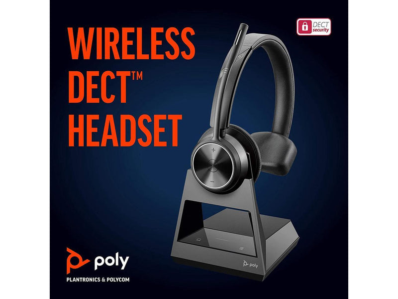 Poly Savi 7310 Ultra-Secure Wireless DECT Headset System