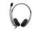 Cyber Acoustics AC851B USB Connector Circumaural Stereo Headset & Boom Mic