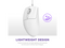 NZXT Lift 2 Ergo LIGHTWEIGHT Ergonomic Wired Gaming Mouse, optical switches,