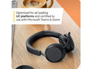 Jabra Evolve2 75 PC Wireless Headset with 8-Microphone Technology - Dual Foam