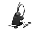 Jabra Engage 55 USB-A Connector Supra-aural Headset - UC Stereo, with Charging