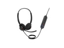 Jabra Engage 40 USB-A MS Stereo On Ear Computer Headset with Inline Link, Black