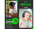 UKELALA Black/Green U2 3.5mm Connector Circumaural Wired Headphones