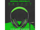 UKELALA Black/Green U2 3.5mm Connector Circumaural Wired Headphones