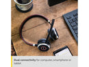 Jabra Evolve 65 MS Wireless Headset, Stereo – Includes Link 370 USB Adapter –