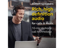 Jabra Evolve2 85 UC Wireless Headphones with Link380c & Charging Stand, Stereo,