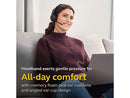 Jabra Evolve2 30 MS Wired Headset, USB-C, Mono, Black – Lightweight, Portable