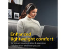 Jabra Evolve2 30 MS Wired Headset, USB-C, Mono, Black – Lightweight, Portable