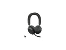 Jabra Evolve2 75 PC Wireless Headset with Charging Stand and 8-Mic Technology -