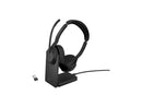Jabra Evolve2 55 UC Headset - Stereo - Wireless - Bluetooth - USB-A - 98.4 ft -