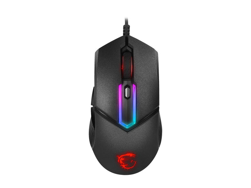 MSI Clutch GM30 Gaming Mouse, 6200 DPI, 20M Omron Switches, Optical Sensor