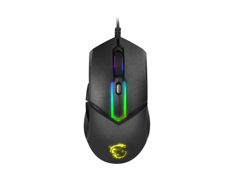 MSI Clutch GM30 Gaming Mouse, 6200 DPI, 20M Omron Switches, Optical Sensor