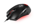 MSI Clutch GM08 Gaming Mouse, 4200 DPI, Optical Sensor, 3 Adjustable Weights