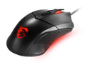 MSI Clutch GM08 Gaming Mouse, 4200 DPI, Optical Sensor, 3 Adjustable Weights