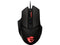 MSI Clutch GM20 ELITE S12-0400D00-C54 Black 6 Buttons 1 x Wheel USB 2.0 Wired