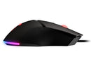 MSI Clutch GM20 ELITE S12-0400D00-C54 Black 6 Buttons 1 x Wheel USB 2.0 Wired