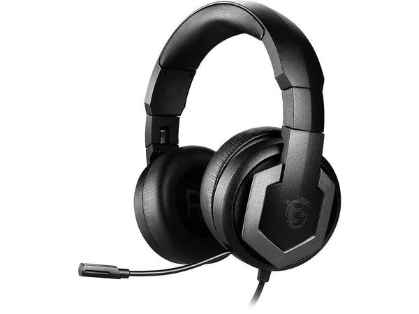 MSI Immerse GH61 Gaming Headset, Hi-Res Virtual 7.1 Surround Sound, Built-in