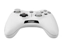 MSI Force GC30V2 White Wireless Gaming Controller, Dual Vibration Motors