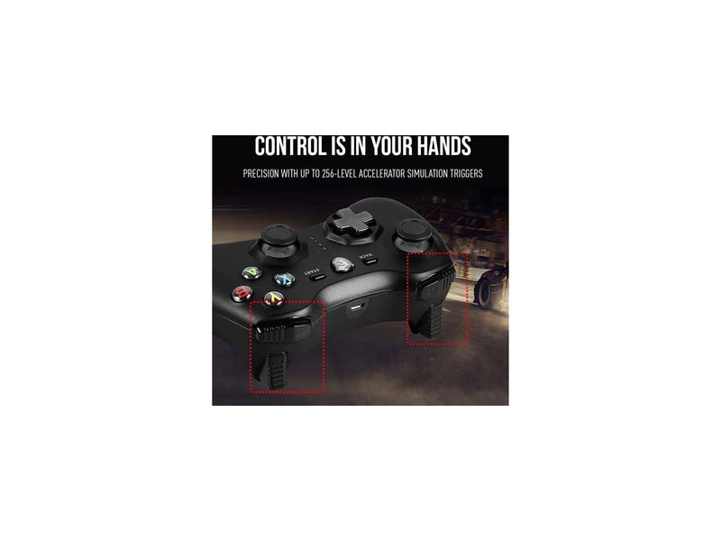 MSI Force GC30V2 Wireless Gaming Controller, Dual Vibration Motors, Dual