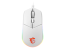 MSI Clutch GM11 White Gaming Mouse - 5000 DPI Optical Sensor, Symmetrical, 10M+