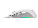 MSI Clutch GM11 White Gaming Mouse - 5000 DPI Optical Sensor, Symmetrical, 10M+