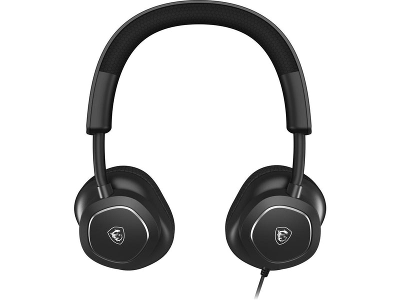 MSI MAESTRO300 Wired Gaming Headset, USB-C, 40mm Neodymium Drivers, Detachable