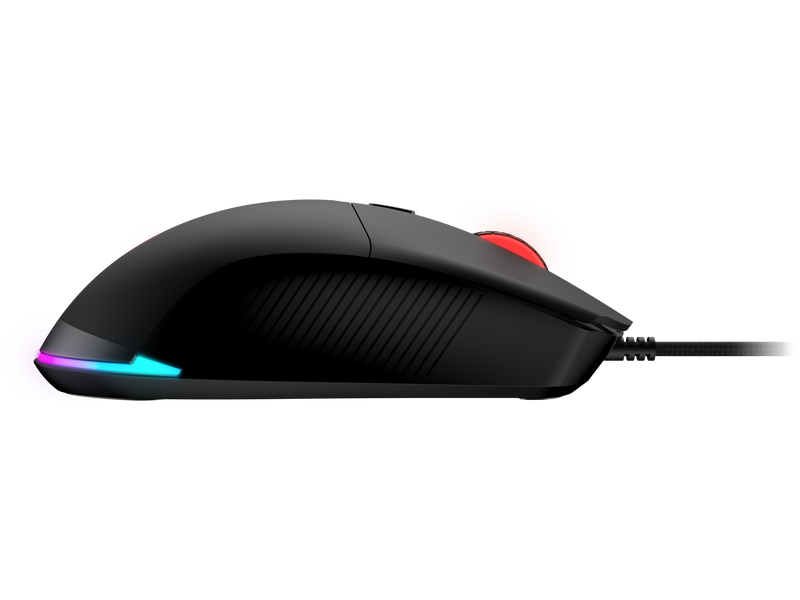 MSI FORGE GM310 Wired Optical Gaming Mouse, RGB LED, 20 Million Clicks, Up to