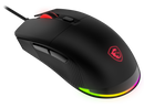 MSI FORGE GM310 Wired Optical Gaming Mouse, RGB LED, 20 Million Clicks, Up to