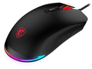 MSI FORGE GM310 Wired Optical Gaming Mouse, RGB LED, 20 Million Clicks, Up to