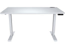 COUGAR Royal 150 White: Powerful Dual-Motor Electric Standing Desk