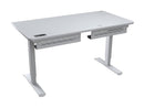 COUGAR Royal 150 White: Powerful Dual-Motor Electric Standing Desk
