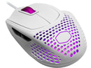 Cooler Master MM720 White Glossy Lightweight Gaming Mouse with Ultraweave