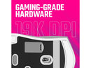 COOLER MASTER MM712 Matte White Matte White 6 Buttons 1 x Wheel USB