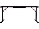 Cooler Master GD160 PC Gaming Desk, Gaming Table, Black, Purple